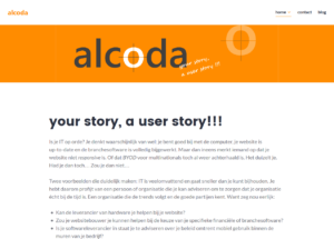 Webtekstn voor Alcoda BV