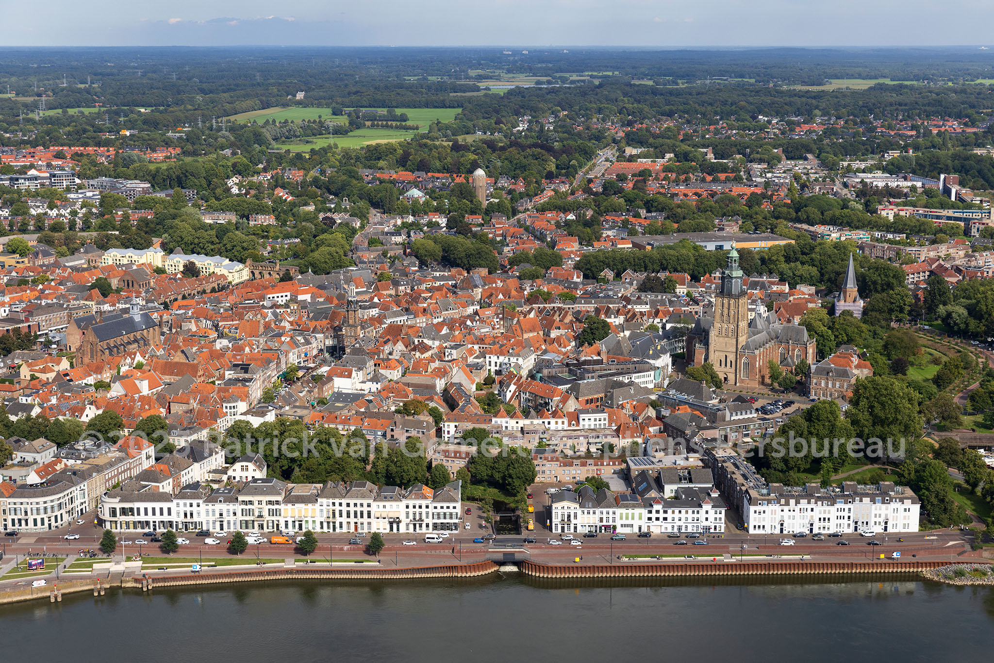 Luchtfoto Zutphen